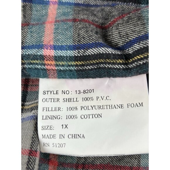 Misty Harbor Womens 1X Red Raincoat Flannel Line Any Weather Slicker Long Trench - Picture 6 of 15